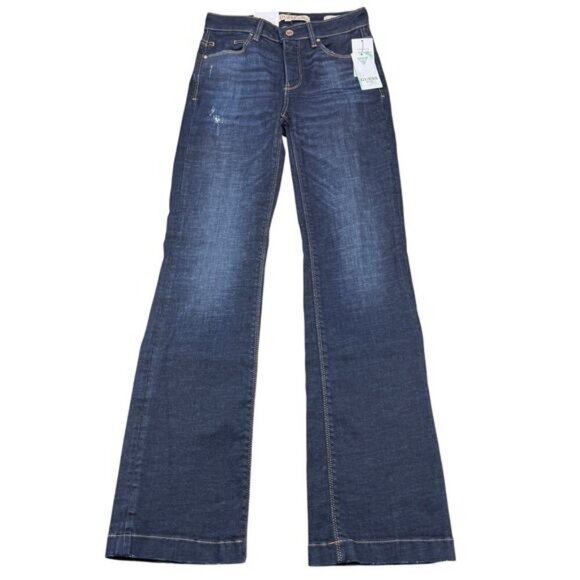Guess Sexy Boot Mid Rise Jeans Size 25 - Picture 4 of 10